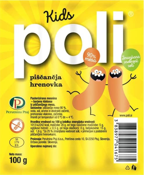 Vse hrenovke Poli Akcija v trgovini Spar