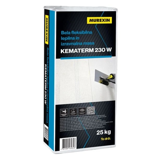 Fasadno lepilo Murexin Kematerm 230 W BEL 25 kg - Akcija v trgovini Merkur