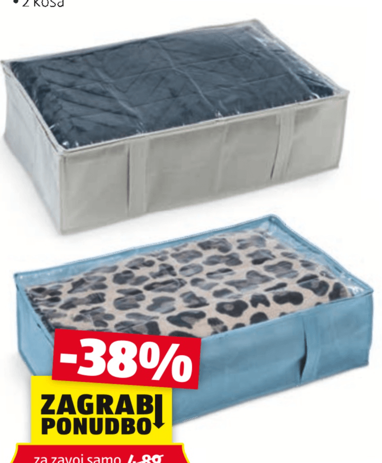 Škatla za shranjevanje 2 kosa Home Creation - Akcija v trgovini Hofer