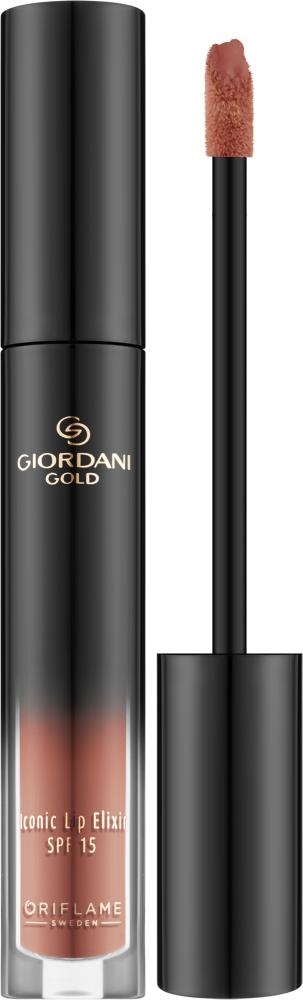 Giordani Gold Iconic Lip Elixir tekoča šminka Cashmere Spice 3.5 ml - Akcija v trgovini Oriflame