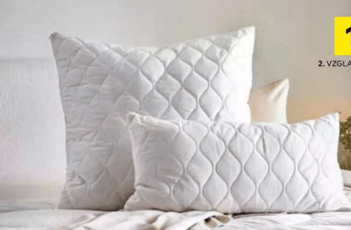 Vzglavnik „BLANKA" sleeptex - Akcija v trgovini Lesnina