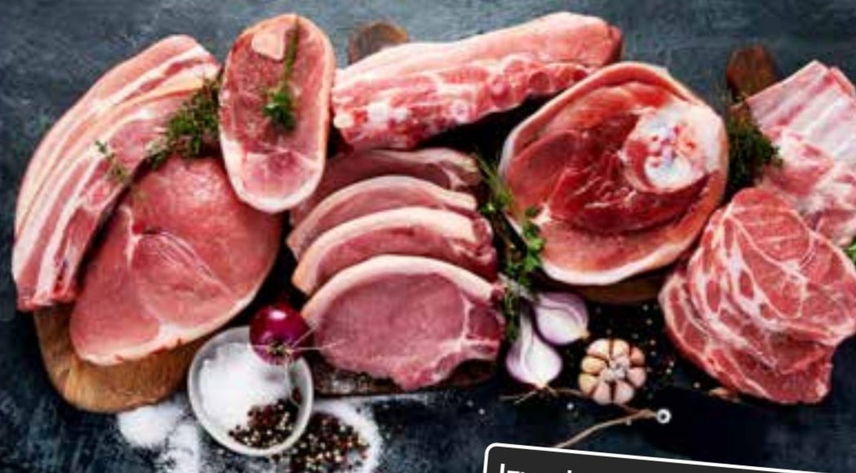 Svinjsko meso Pigi - Akcija v trgovini Tuš