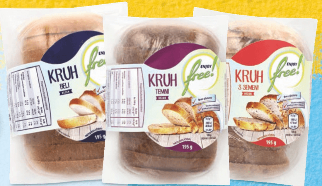 Enjoy Free! Kruh brez glutena, narezan 195 g - Akcija v trgovini Hofer