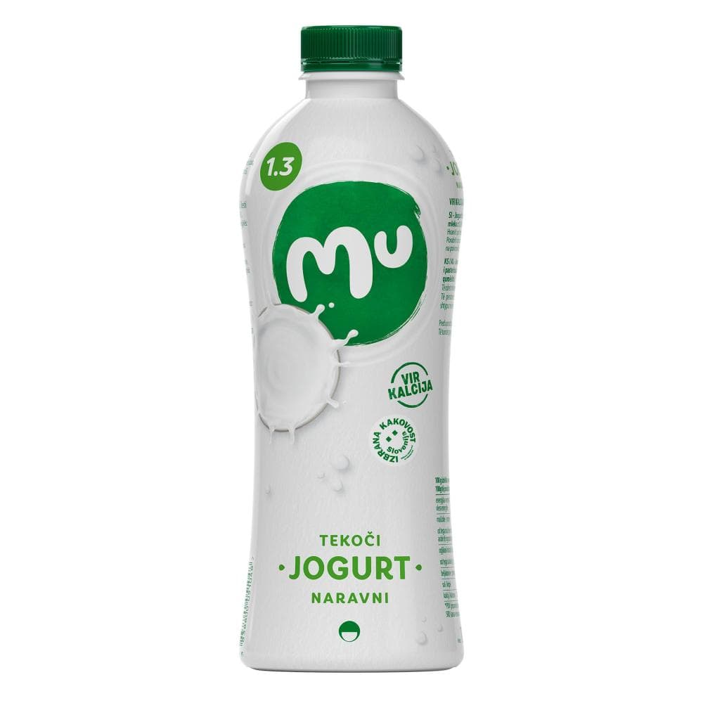 Tekoči naravni jogurt Mu 1 kg Akcija v trgovini E.Leclerc