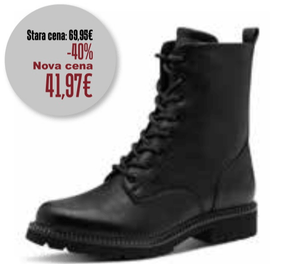 Tamaris Ženski čevlji - Akcija v trgovini Jager