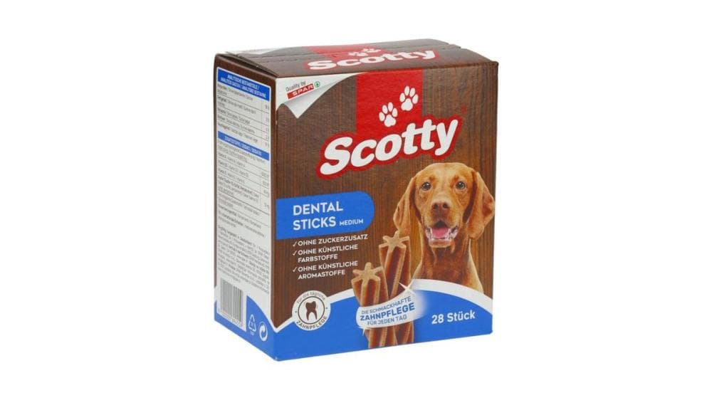 Scotty dental sticks 720 g Akcija v trgovini Spar