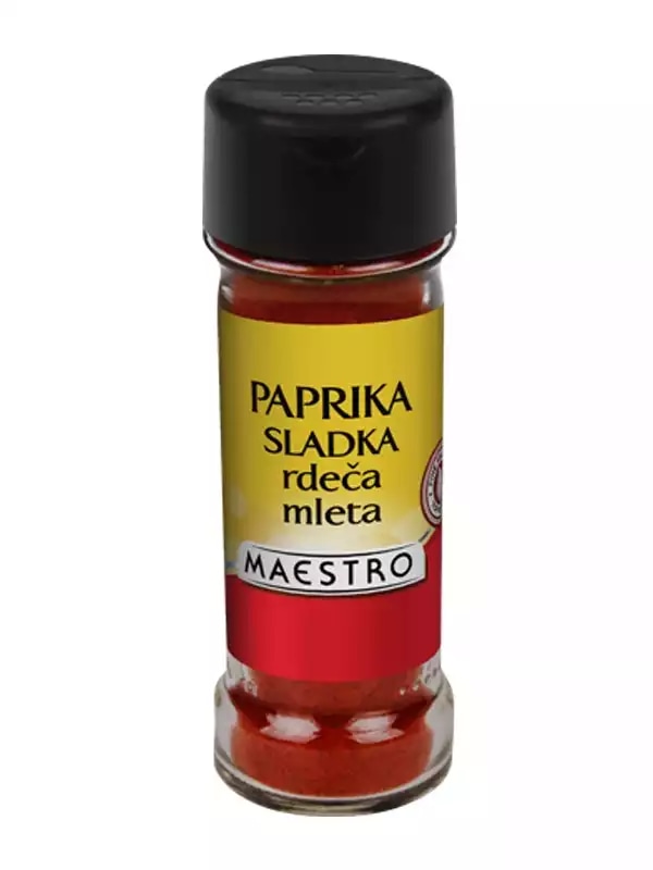 Mleta rdeča paprika Maestro 45 g, 50 g, 100 g, 70 g - Akcija v trgovini Spar