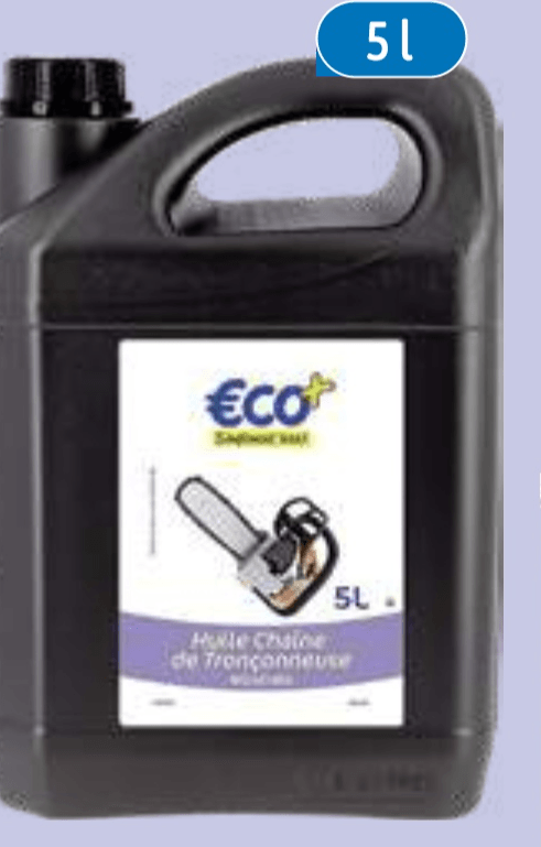 Olje za motorne žage Eco+ 5 L - Akcija v trgovini E.Leclerc