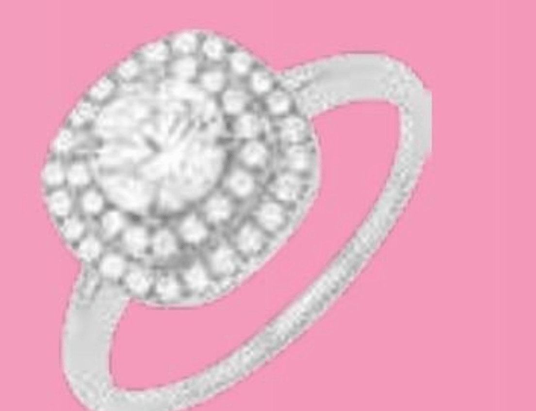 Prstan s cirkonijevimi oksidi - Akcija v trgovini E.Leclerc