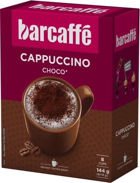 Cappuccino Barcaffé od 100 g do 144 g - Akcija v trgovini Mercator