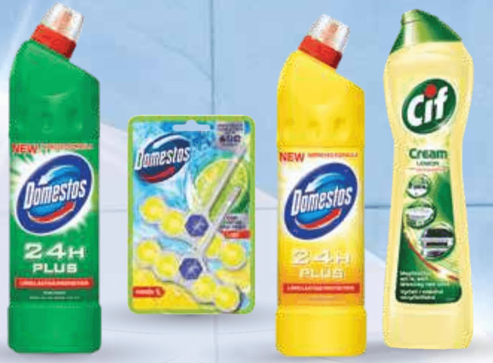 Izbrana čistila Domestos, Cif Akcija v trgovini Mercator