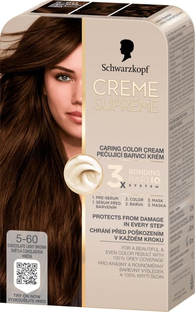 Barva za lase Creme Supreme Schwarzkopf Akcija v trgovini Mercator