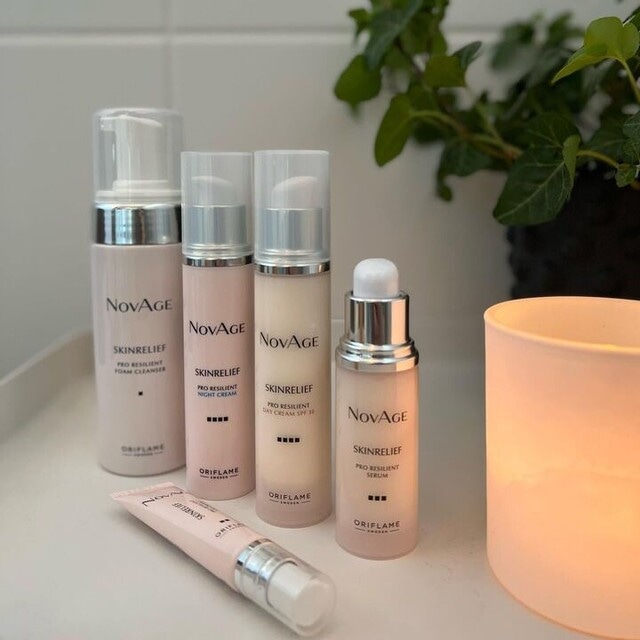 NovAge Skinrelief Pro Resilient set 5 izdelkov - Akcija v trgovini Oriflame