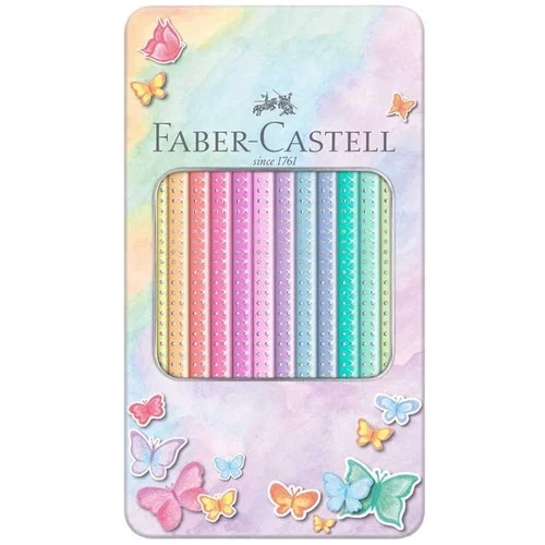 Faber Castell pastelne barvice z efektom bleščic 12 kosov Akcija v trgovini Regal Shop