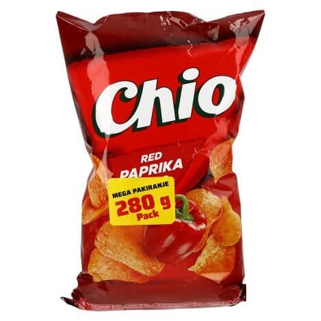 Čips Chio 280 g Akcija v trgovini Tuš