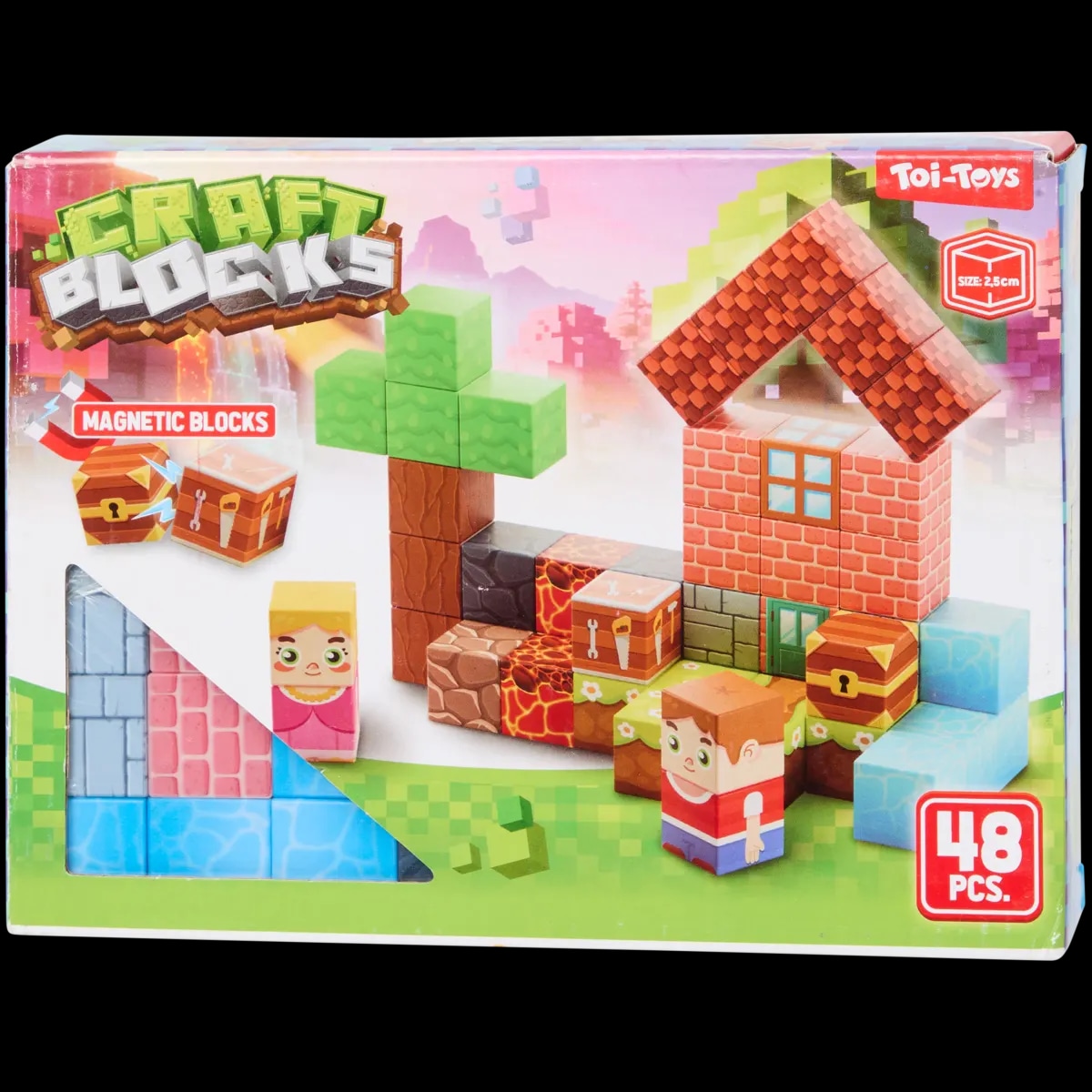 Toi-Toys Magnetne kocke 48 kosov Akcija v trgovini Action