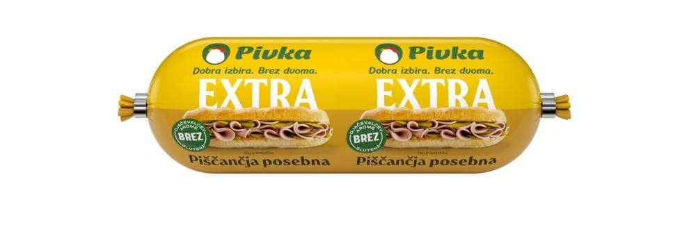 Piščančja posebna salama Extra Pivka 800 g Akcija v trgovini Mercator