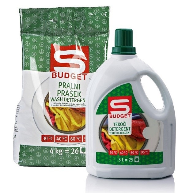 Budget tekoči detergent za pranje perila 5 l Akcija v trgovini Spar