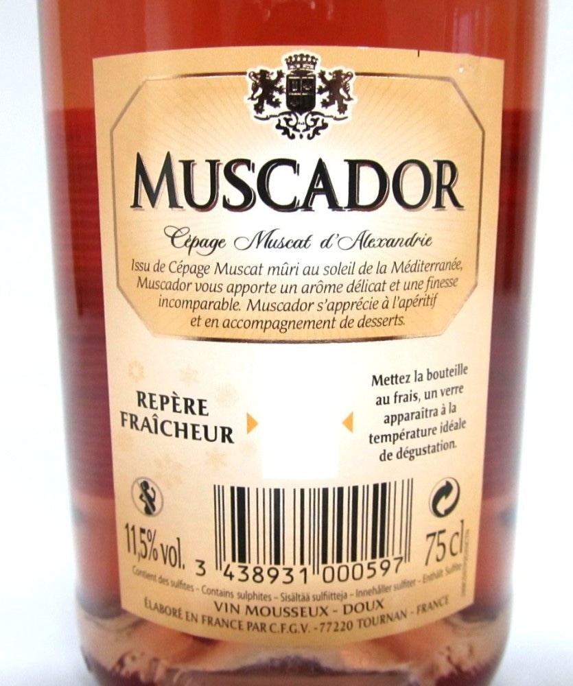 Blanc ali Rosé Francija 0,75 l Muscador Akcija v trgovini E.Leclerc