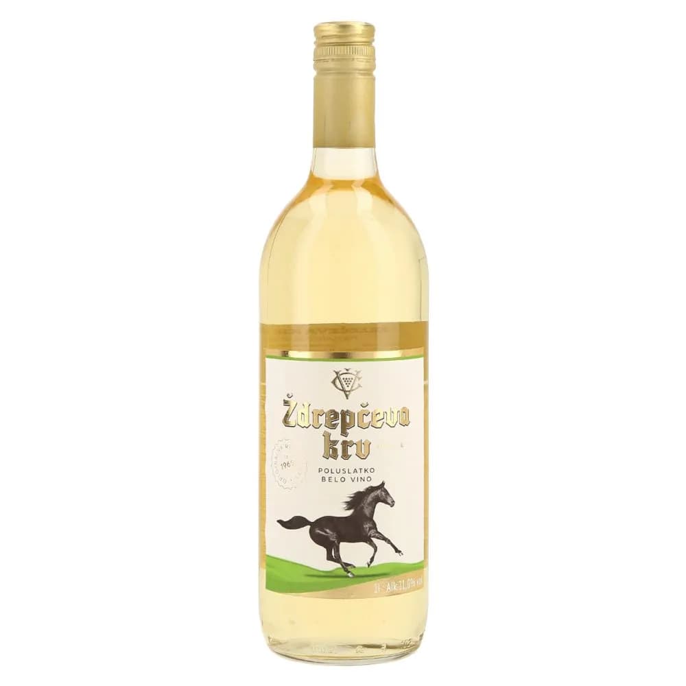 Vino Žrebčeva kri 1 L Akcija v trgovini Jager