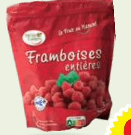 Zamrznjeno sadje Fresh cueillette 500 g Akcija v trgovini E.Leclerc