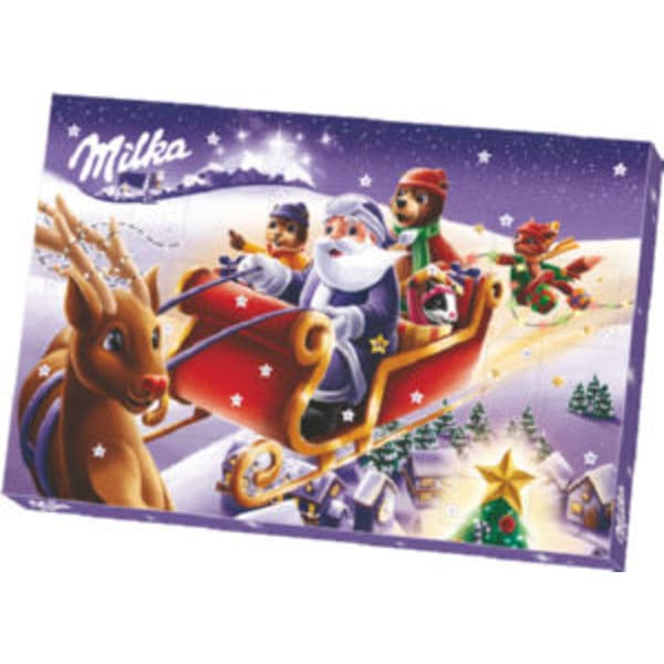Milka adventni koledar 200 g Akcija v trgovini Mercator