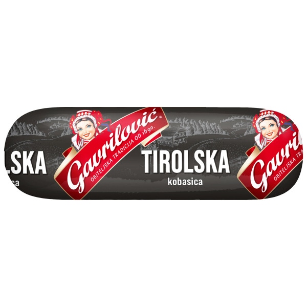 Tirolska klobasa Gavrilović 350 g - Akcija v trgovini Mercator