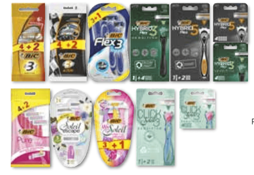 BICĀ® brivniki in nastavki - Akcija v trgovini TuÅ”