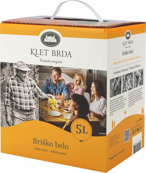 VINO BRIŠKO BELO 5 l Vinska klet Goriška Brda - Akcija v trgovini Spar