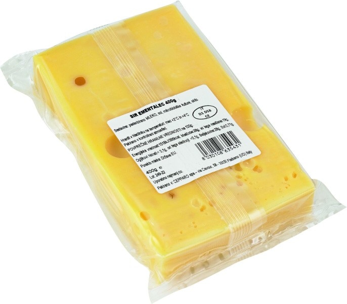 Sir Emmental Cepparo 500 g - Akcija v trgovini Mercator