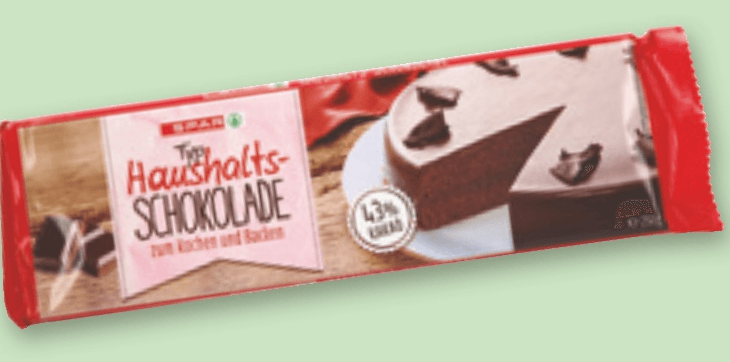 Jedilna čokolada 250 g SPAR Akcija v trgovini Spar