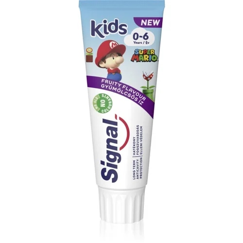Signal Kids Super Mario Fruity otroška zobna krema 75 ml - Akcija v trgovini Dm