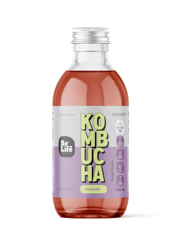 Napitek kombuča Be Life 6 x 330 ml, 5 + 1 GRATIS Akcija v trgovini Spar