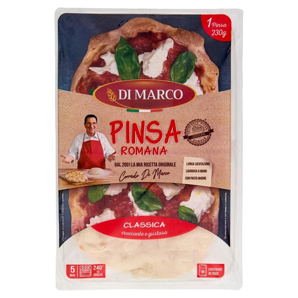 Pinsa Romana Di Marco 230 g DIMARCO Akcija v trgovini E.Leclerc