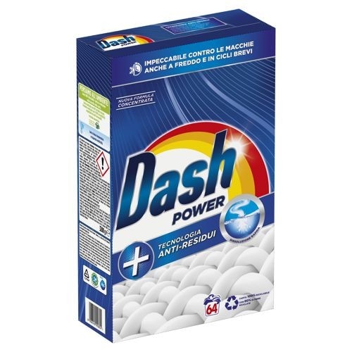 Detergent za pranje Perila Dash 3,2 kg ali do 64 pranj Akcija v trgovini E.Leclerc
