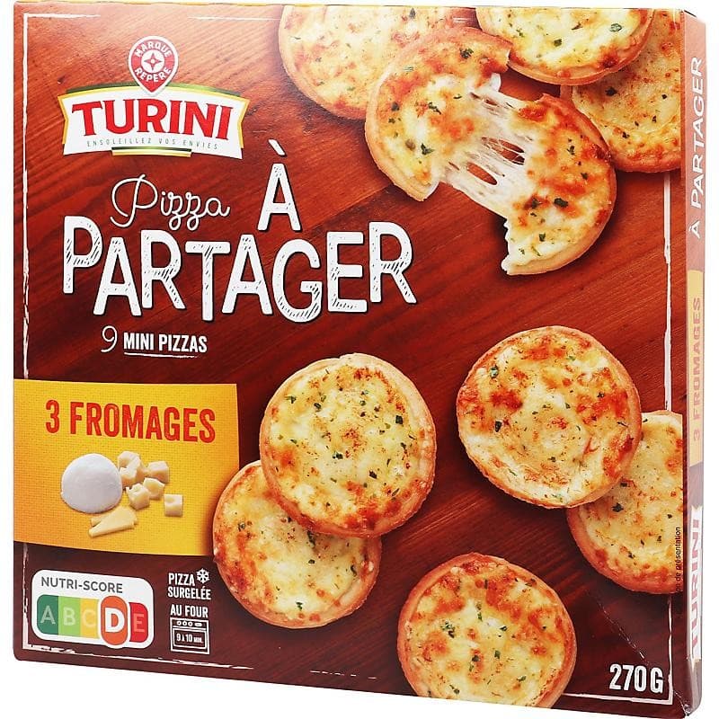 Mini pica Turini 270 g Akcija v trgovini E.Leclerc
