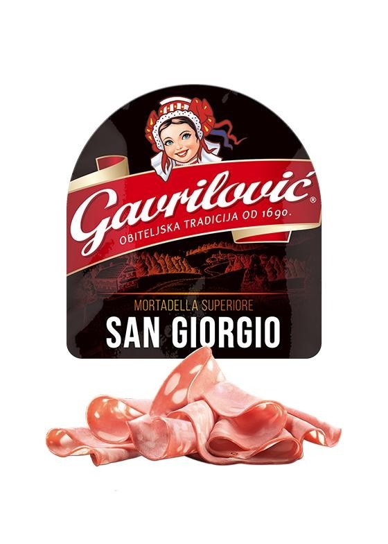 Mortadela San Giorgio Gavrilović 100 g Akcija v trgovini E.Leclerc