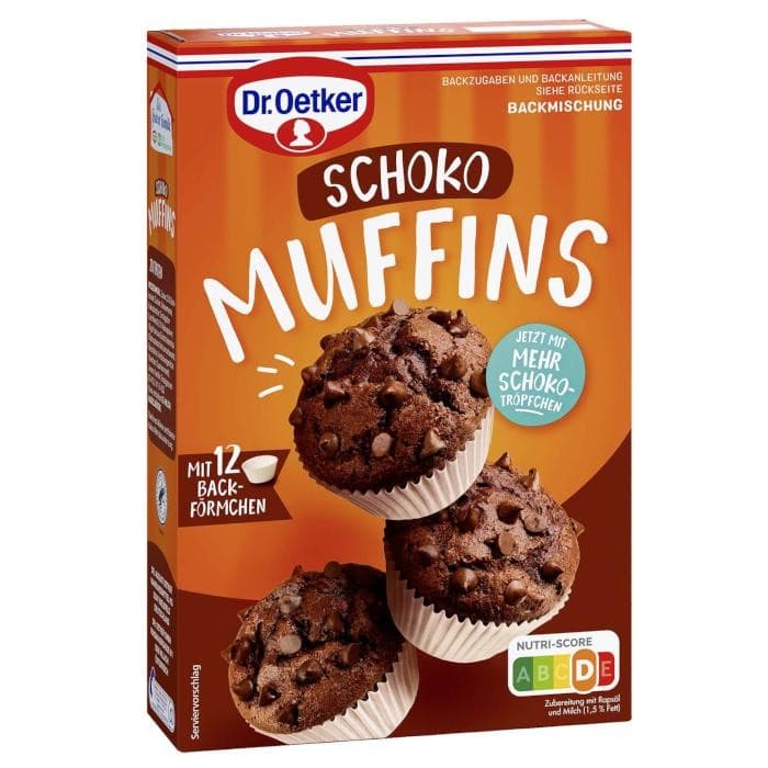 Dr. Oetker čokoladni muffin mešanica 345 g Akcija v trgovini Spar
