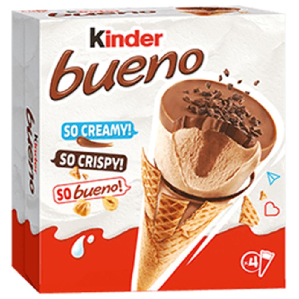 Sladoled Kinder Bueno 4 x 90 ml Akcija v trgovini Spar