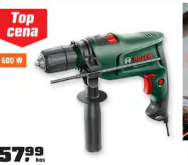 Udarni vrtalnik Bosch - Akcija v trgovini Obi