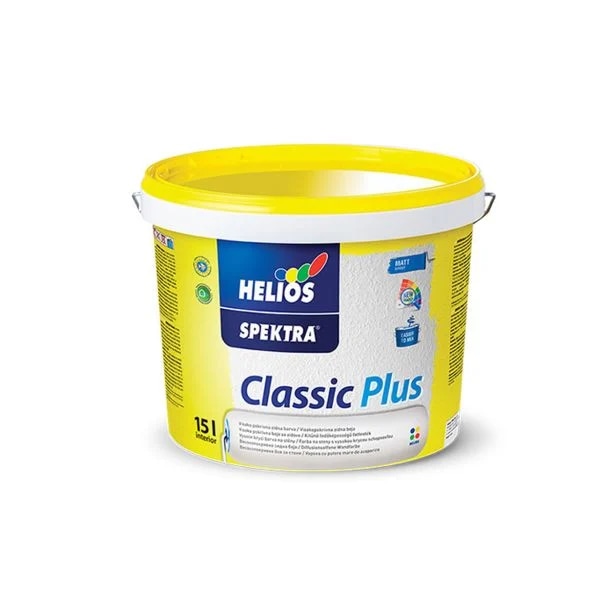 Spektra Classic Plus zidna barva 15 L HELIOS - Akcija v trgovini Jager