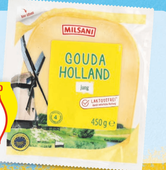 Milsani Nizozemska Gavda 450 g - Akcija v trgovini Hofer