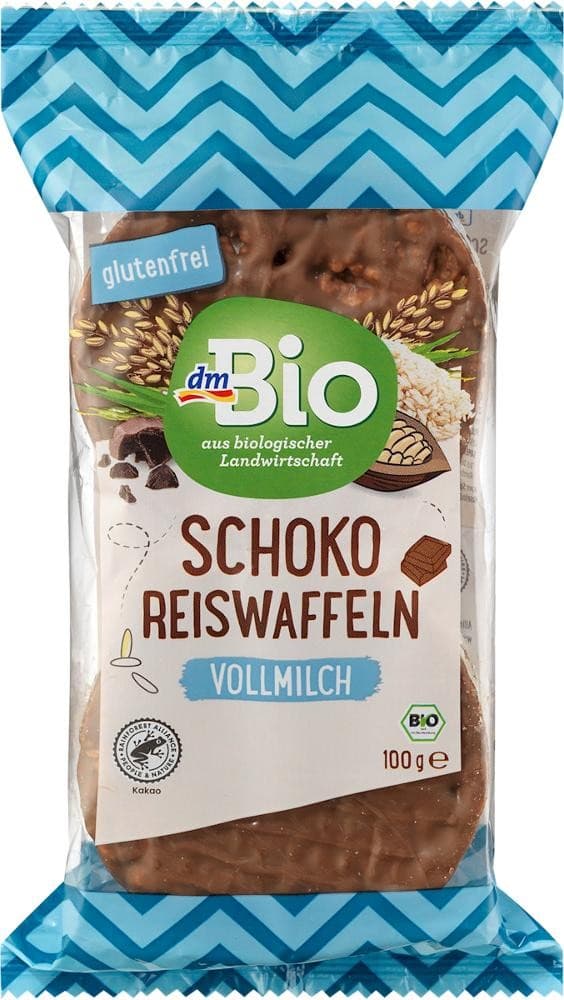 Bio riževi vaflji 100 g Akcija v trgovini Tuš
