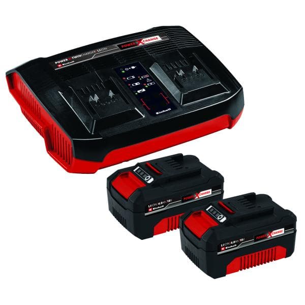 Twincharger Kit 2x 18 V 4,0 Ah Akcija v trgovini Pevex