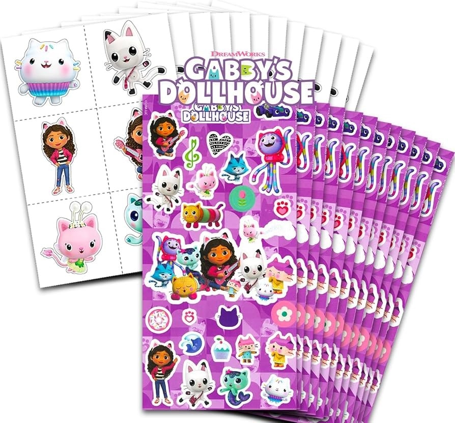 Gabby's Dollhouse samolepilni lističi Akcija v trgovini Spar