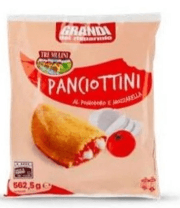Tre Mulini panirani žepki s paradižnikom in mocarelo 562,5 g Akcija v trgovini Eurospin