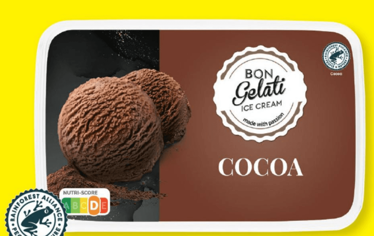 Bon Gelati sladoled kakav 2,5 l Akcija v trgovini Lidl