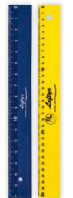 Kum ravnilo za levičarje 15 cm ali 30 cm Akcija v trgovini Mueller