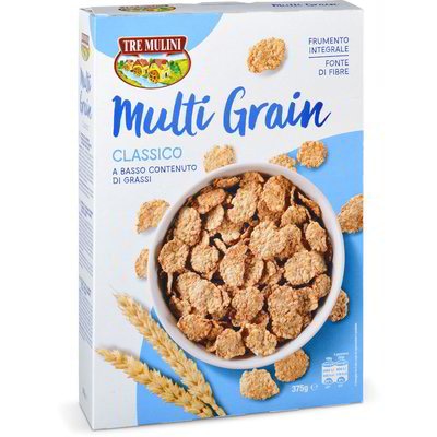 Polnozrnati kosmiči Multi Grain Classico 375 g TRE MULINI - Akcija v trgovini Eurospin