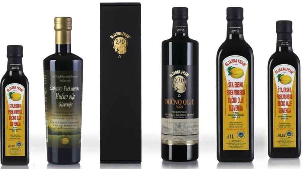 Framsko bučno olje Oljarna Fram 1 L Akcija v trgovini Jager